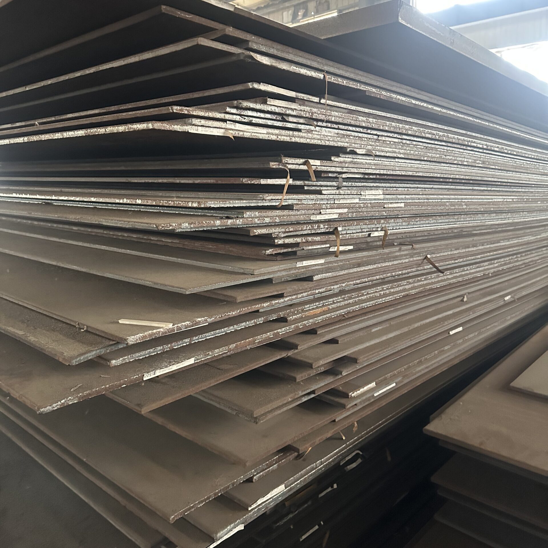 Military ballistic steel plate